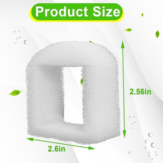 Cat Water Fountain Filters Pre-Filters Compatible with Multiple Pet Fountains, Replacement Filter for Dog and Cat 24 Packs