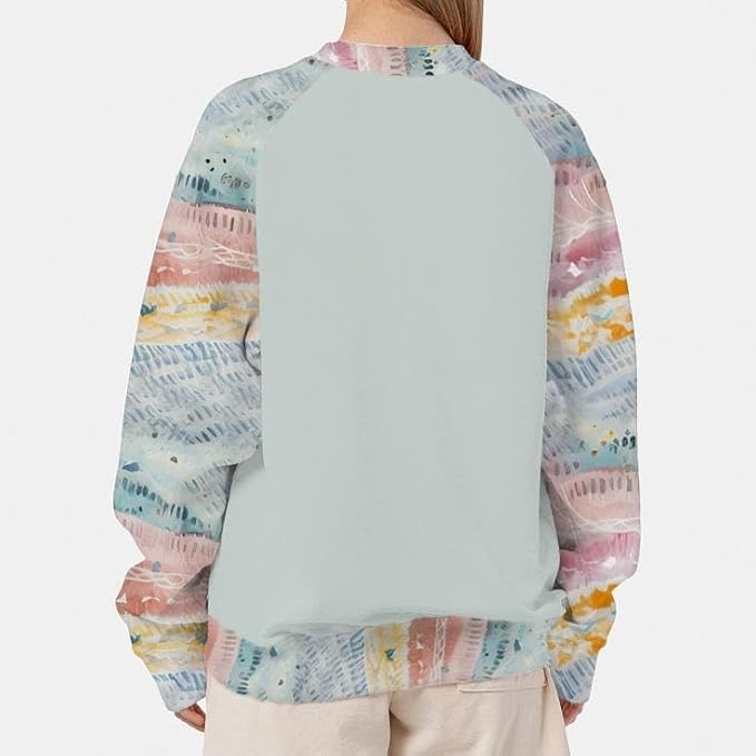 IVERIRMIN Womens 3D Cat Crewneck Sweatshirts Casual Cute Long Sleeve Shirts Pullover Tops Graphic Loose Fit Sweater for Women