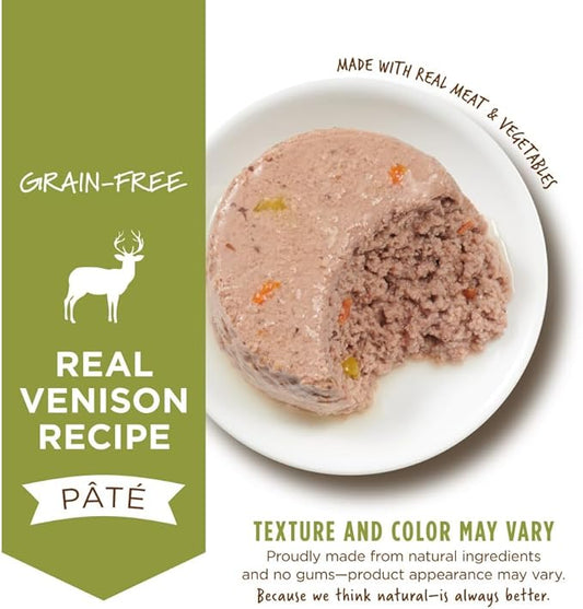 Instinct Original Pate Wet Cat Food, Grain Free Recipe - Real Venison, 5.5 Ounce (Pack of 12)