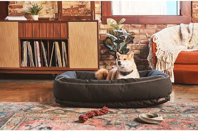 Reddy Indoor/Outdoor Dog Bed 32" L X 24" W Black