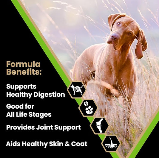 VICTOR Super Premium Dog Food – Elite Canine Dry Dog Food with Chicken & Fish Meal – 25% Protein, 14% Fat, Gluten Free – for Large Breed Dogs & Puppies, 40lbs