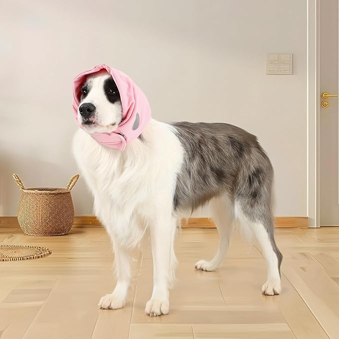 Dog Calming Hoodie, Reducing Noise Wrap, Dog Ear Muffs Noise Protection