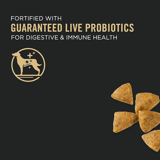 Purina Pro Plan Small Breed Dry Dog Food Chicken and Rice Formula With Guaranteed Live Probiotics - 18 lb. Bag