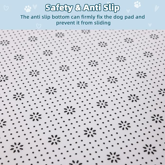 Dog Crate Pad Mat, Waterproof Kennel Cage Mat, Cooling Pet Bed for Medium Large Dogs, Outdoor Pet Bed with High Resilience Foam,Wipe Clean & Easy Rinse, Anti Slip 35 inch Graphite Grey
