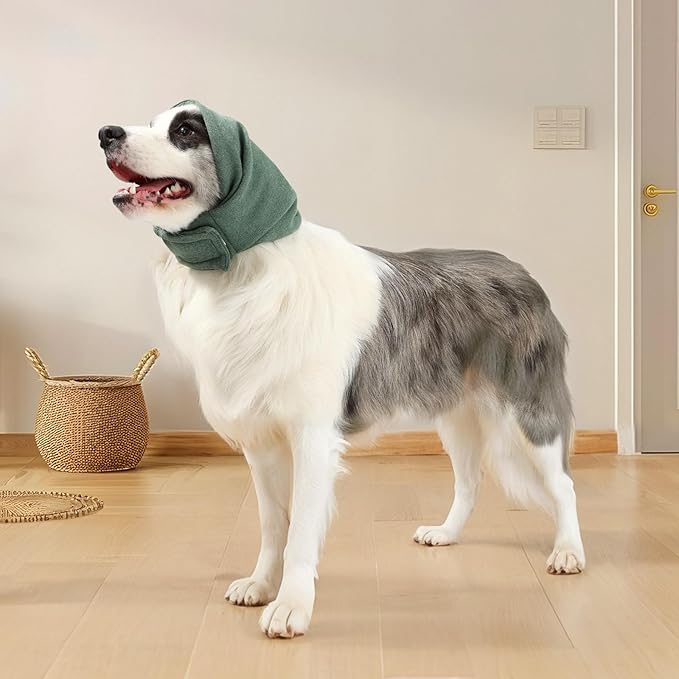 Dog Calming Hoodie, Reducing Noise Wrap, Dog Ear Muffs Noise Protection