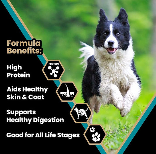 VICTOR Super Premium Dog Food – Hi-Pro Plus Dry Kibble – High Protein Dog Food with 30% Protein – Beef, Chicken, Pork, Fish Meals, Gluten Free - for High Energy and Active Dogs & Puppies, 15lbs