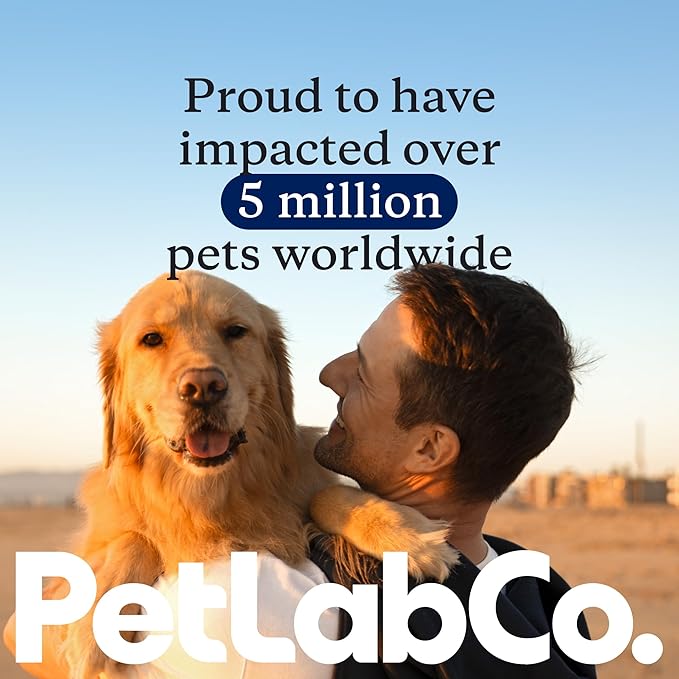 PetLab Co. ProBright Dental Powder - Dog Breath Freshener - Teeth Cleaning Made Easy – Targets Tartar & Bad Breath - Formulated for Large Dogs - Packaging May Vary
