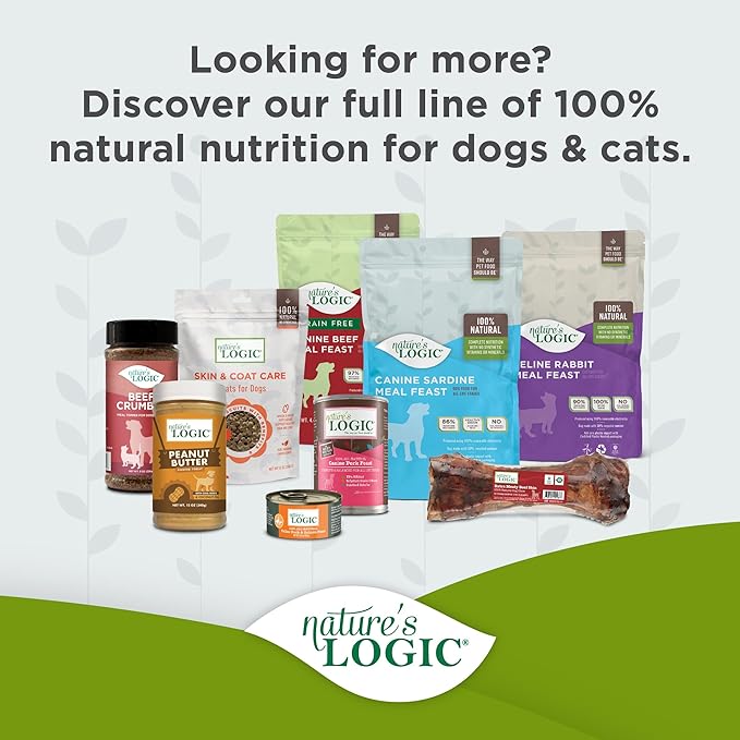 Natures Logic 858155001515 Sliced Beef Femur Treat, One Size