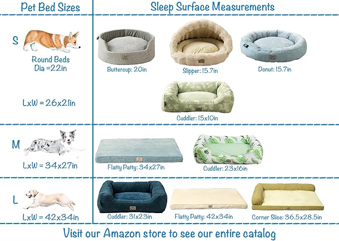 Furry's Paradise Rabbit Faux Fur Slipper Pet Bed with Recycled Fibers, Bolsters, Reversible Cushion, Waterproof Liners, and Removable Washable Cover. (Gray)
