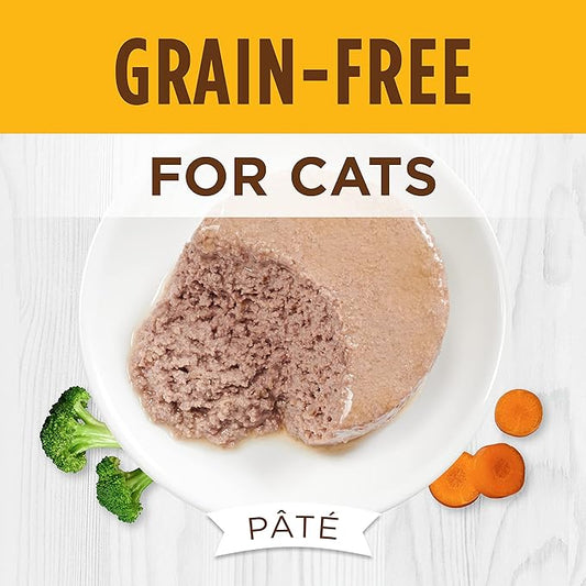 Instinct Original Pate Wet Cat Food, Grain Free Recipe - Real Chicken, 3 Ounce (Pack of 24)