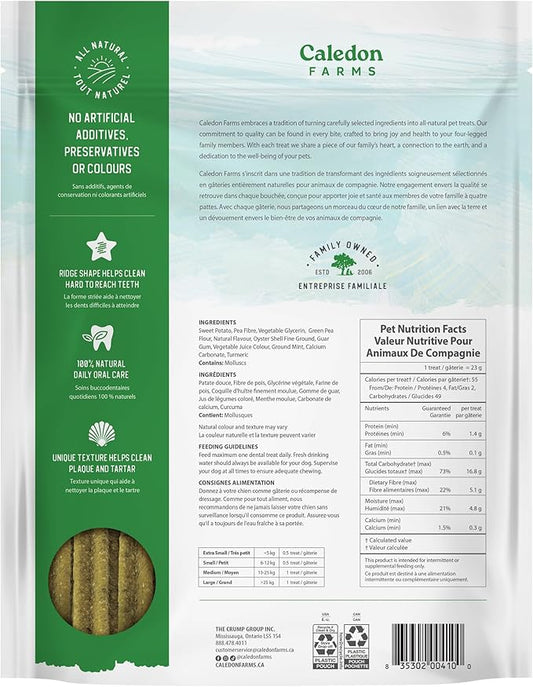 Caledon Farms Value Pack Plaque Busters Fresh 24.5oz/696g/ (4/cs)- 30ct