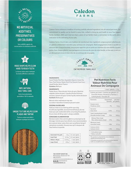 Caledon Farms Plaque Busters Bacon - Value Pack 24.5oz/696 Grams