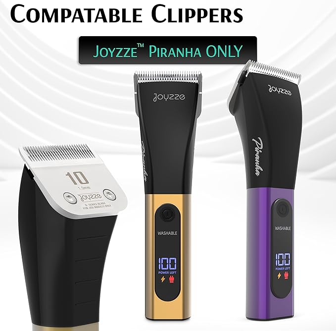 D Series Clippers Blades - Premium Quality, Compatible with Piranha Clippers Only - Achieve Professional Pet Grooming,Ideal for Trimming and All Hair Types -Dog Grooming Blades (D Series #15)