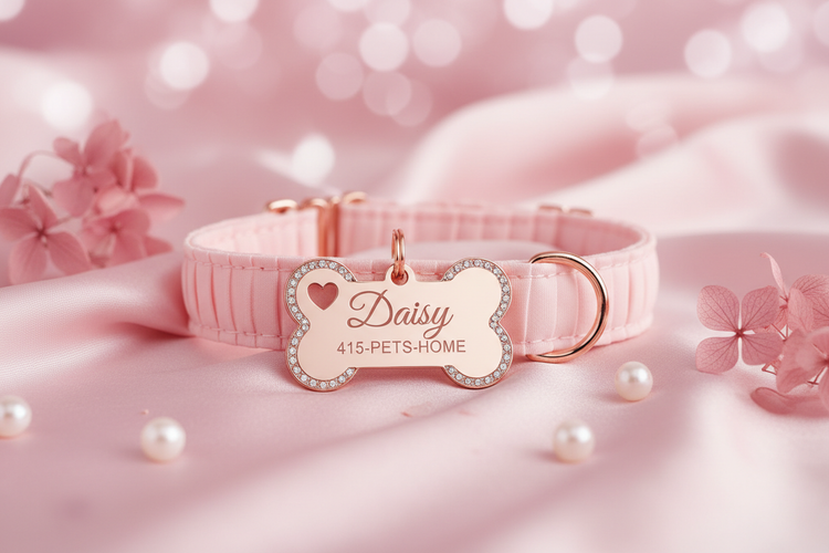 pet ID tag collar
