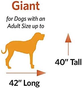MidWest Homes for Pets QuietTime Giant Dog Bed – Cinnamon Faux Fur Bolster, Ultra-Soft and Machine Washable, Fits 54-Inch Crates and Carriers, for XXL Breed Dogs