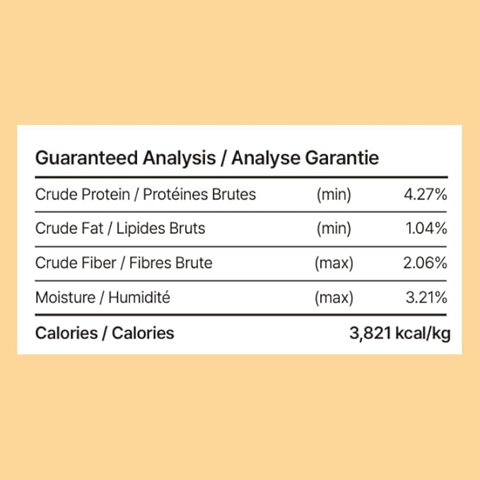 Puppyluv Freeze Dried Sweet Potato Treats for Dogs & Cats - Natural Training Treats, 3.5oz