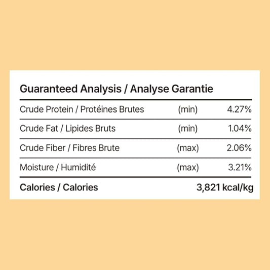 Puppyluv Freeze Dried Sweet Potato Treats for Dogs & Cats - Natural Training Treats, 3.5oz