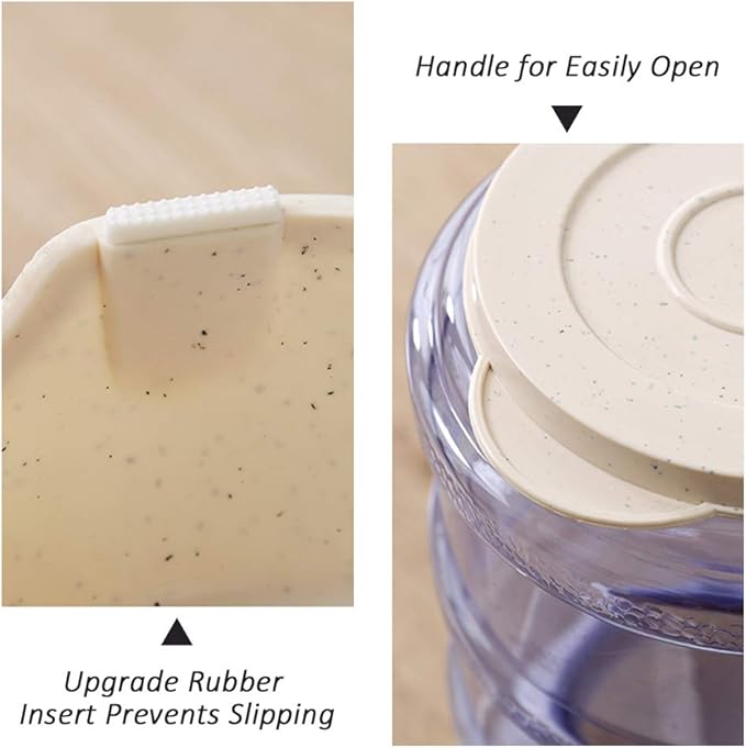 Pet Feeder and Water Food Dispenser Automatic for Dogs Cats, Gravity Refill, Easily Clean, Self Feeding for Small Large Pets Puppy Kitten Rabbit Bunny