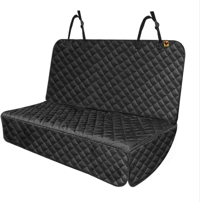 Dog Back Seat Cover Protector, Waterproof Dog Car Seat Covers, Heavy-Duty & Nonslip Backseat Protection for Dogs and Kids, Compatible Pet Car Seat Cover for Cars, Trucks & SUVs