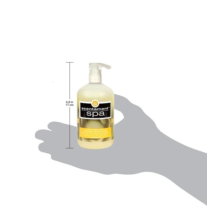 Best Shot Spa Oatmeal Body Wash, Lemon Vanilla, 16 oz