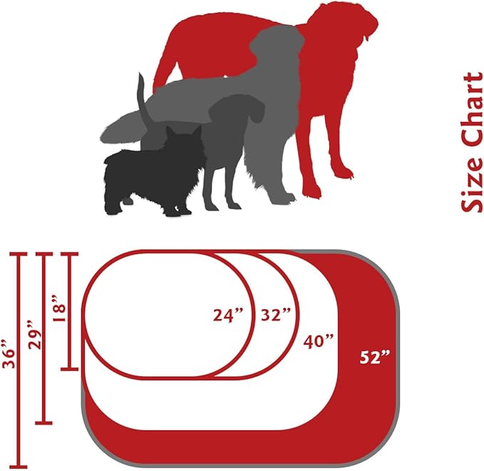 Majestic Pet 52 Inch Bagel Calming Dog Bed Washable – Cozy Soft Round Dog Bed with Spine Support for Dogs to Rest Their Head - Fluffy Donut Puppy Mat 52x35x11 (Inch) X-Large – Gray