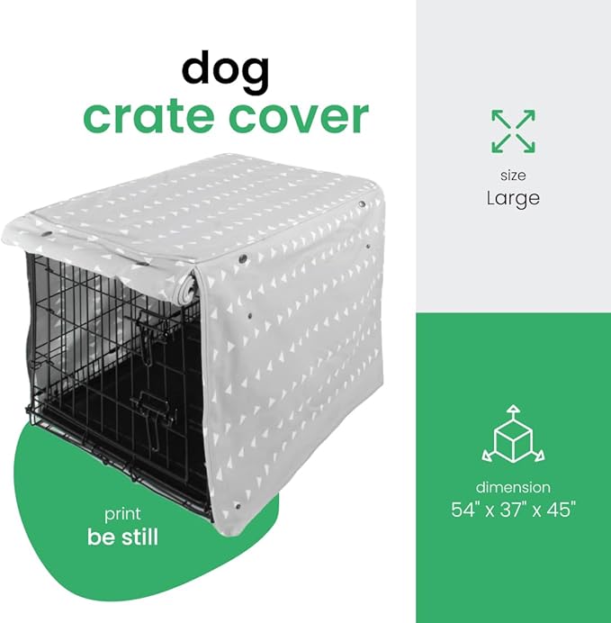 Molly Mutt be Still 54" Crate Cover