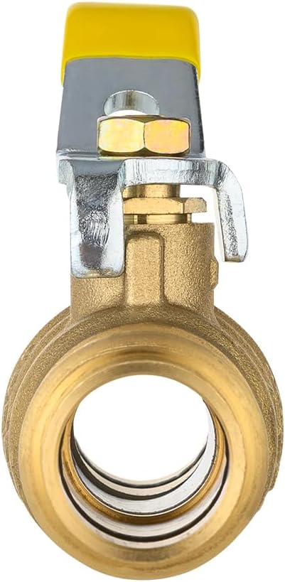 (Pack of 5) EFIELD 1/2" Press X Press Ball Valve with EPDM O-ring,1/4- Turn Full Port Shut Off Stop Ball Valve For Copper Tubing Connection, LF Brass,(VALVE242-5PCS)
