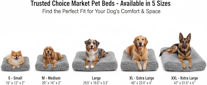 Dog Bed, pet beds (Small) - Premium Quality, Washable & Portable, Eco-Friendly, Multiple Sizes, Stylish Design, Removable Cover, Size Small(15.75 X 11.81 X 2) inch