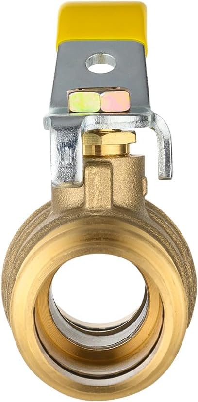 (Pack of 2) EFIELD 3/4" Press X Press Ball Valve with EPDM O-ring,1/4- Turn Full Port Shut Off Stop Ball Valve For Copper Tubing Connection,LF Brass,(VALVE243-2PCS)