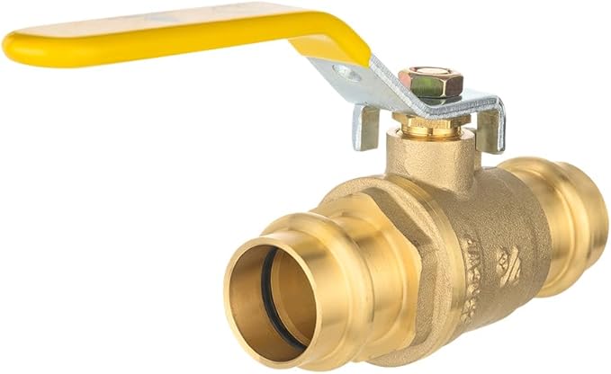 EFIELD 3/4" Press X Press Ball Valve with EPDM O-ring,1/4- Turn Full Port Shut Off Stop Ball Valve For Copper Tubing Connection (1),(VALVE243)