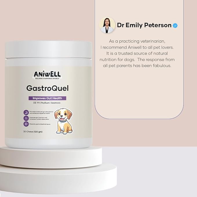 GastroQuel: A New Age Natural Solution for Gut Health, Diaerhea & Bowel Support for Dogs (3)