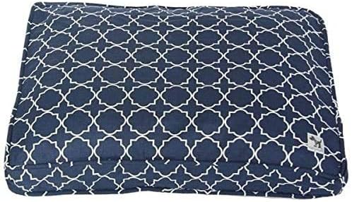 Molly Mutt Sheepy Wool-Filled Crate Pad - Comfy Pooch Dog Bed - Comfort Cuddler - Royal Bed for Dogs and Cats (30", Romeo & Juliet)