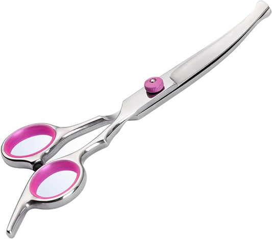 Dog Grooming Scissors,with Safety Round Tips Stainless Steel Pet Grooming Scissors for Dogs, Cats and Other Animals