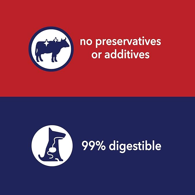 Pet Factory American Beefhide 5" Chip Rolls Dog Chew Treats - Beef & Chicken Flavor, 50 Count/1 Pack