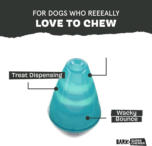 Barkbox Lava Champ Dog Toy for Medium Dogs – Wacky Bounce and Treat Dispensing Fun for Engaging and Interactive Playtime