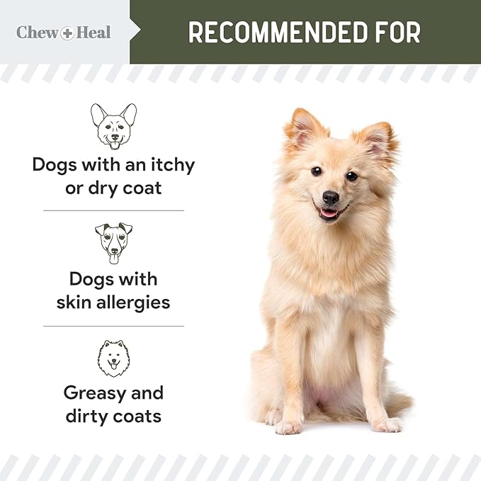 Pure Cod Liver Oil for Dogs - 8 oz - Contains Omega 3, Omega 6, Vitamin A, and Vitamin D to Reduce Itching and Promote Skin and Coat, Heart, Joint, and Immune Health