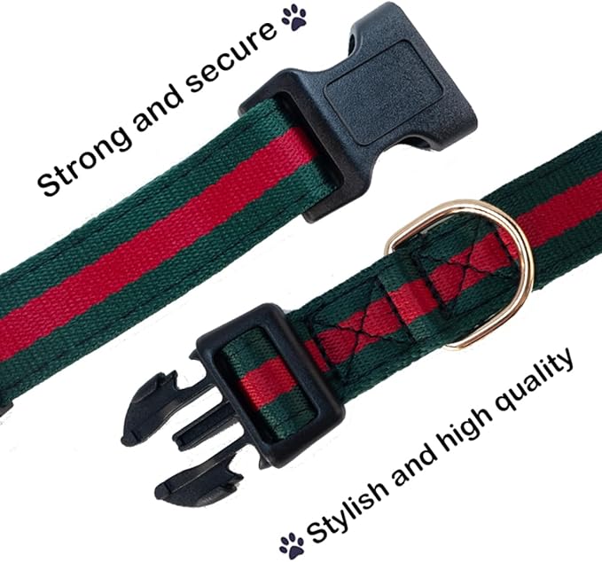 Nobility and Elegant Dog Collar, Comfortable and Durable Pet Collars,Luxury Dog Collars Packing Gift for Big Large Dogs