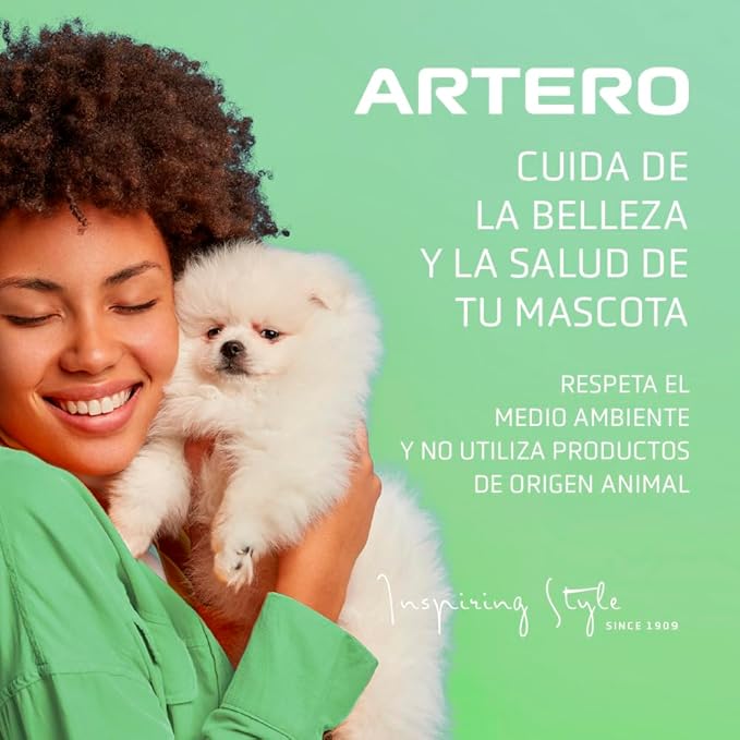 Artero Mix Conditioning Spray 33.81 Oz - Multi-Phase No-Rinse Conditioner for Dogs