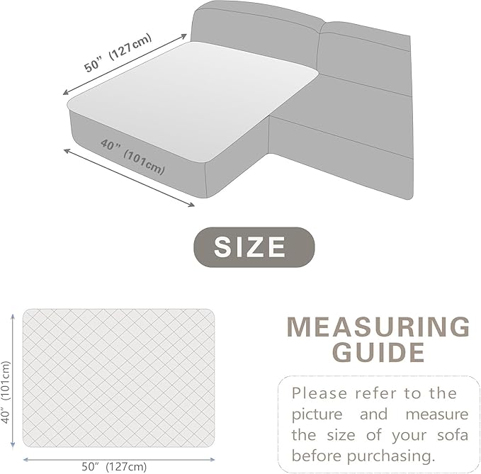 Dogs/Cats Bed Mats, Dog Pad Washable Removable Couch Cover with Anti-Slip Back, Plush Long Fur Mat, Perfect for Small, Medium and Large Dogs.(Noble Gray-Bubble, 40"x50")
