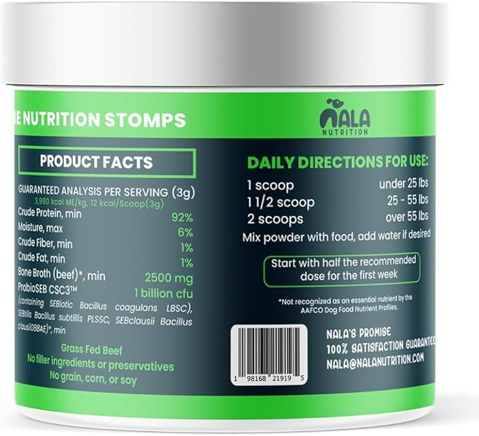 Advanced Probiotics for Dogs | Dog Probiotic for Digestive Health | Gut Supplement & Dog Probiotics | 45 Scoops
