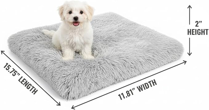 Dog Bed, pet beds (Small) - Premium Quality, Washable & Portable, Eco-Friendly, Multiple Sizes, Stylish Design, Removable Cover, Size Small(15.75 X 11.81 X 2) inch