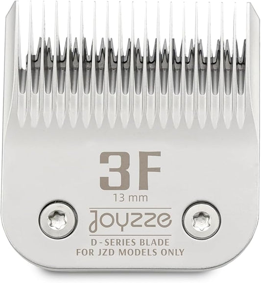 D Series Clippers Blades - Premium Quality, Compatible with Piranha Clippers Only - Achieve Professional Pet Grooming,Ideal for Trimming and All Hair Types -Dog Grooming Blades (D Series 3F)