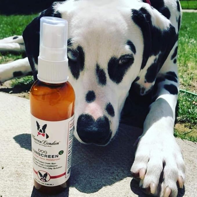 Warren London Dog Sunscreen Spray – 2-Pack (2 × 4 oz) UV Shield with Aloe | Quick-Dry, Non-Greasy, Sunblock for Nose, Ears & Coat | Prevents Sunburn & Itch | Save 18% vs. Single | Made in USA