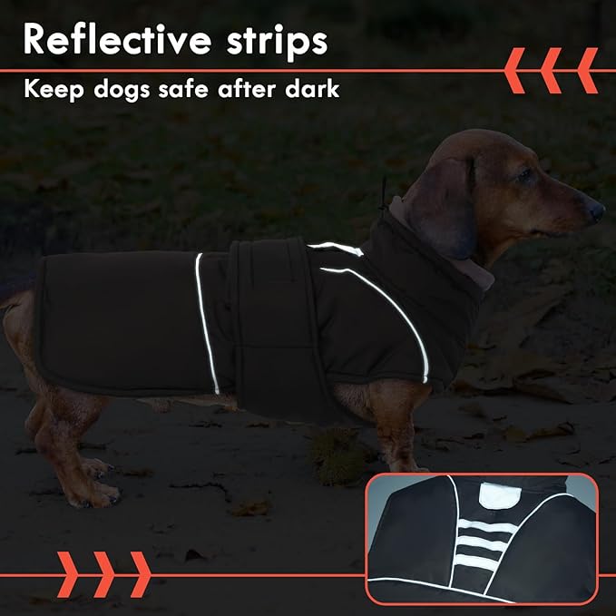 Gray Dog Coat Soft Pet Sweater for Cold Weather Warm Pet Winter Puffer Coat with Leash Hole Waterproof Dogs Jacket with Fleece Lined Windproof Dog Coats for Large Dogs Thick Pets Clothes