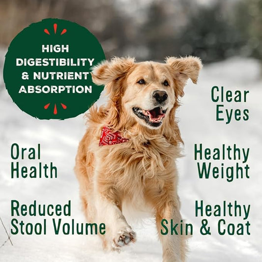 Primal Freeze Dried Raw Dog Food Nuggets, Beef, Complete & Balanced Meal, Also Use as Topper or Treat, Premium, Healthy, Grain Free, High Protein Raw Dog Food, 30 oz