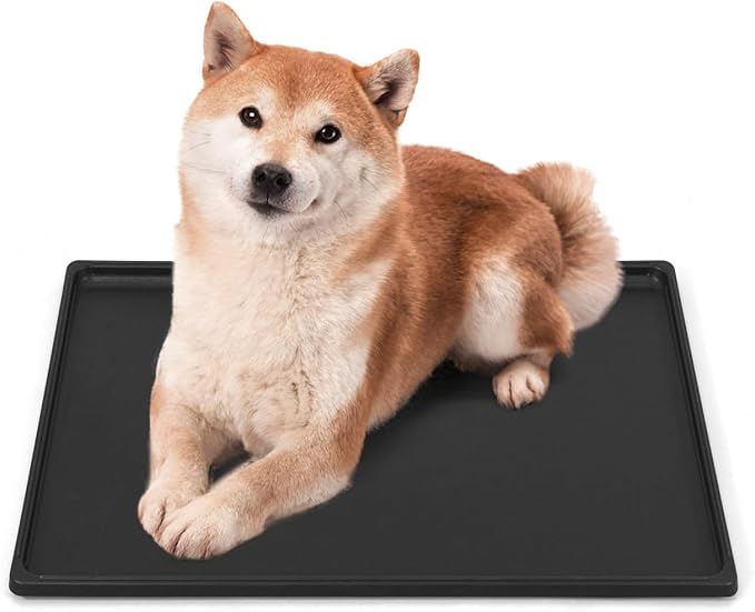 35-Inch Dog Crate Pan Replacement, Sturdy, Waterproof Plastic Tray for 36-Inch Pet, Rabbit Ferret Critter Kennels, Versatile Pan and Easy to Clean