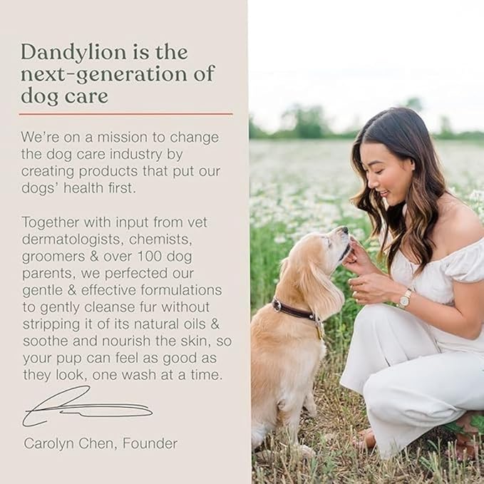 Fresh Coat Waterless Dog Shampoo | Daily Cleansing Spray for Clean & Fresh Coat | Fragrance-Free & Vet Approved | Gentle & Cruelty-Free No Rinse Dry Shampoo for Dogs