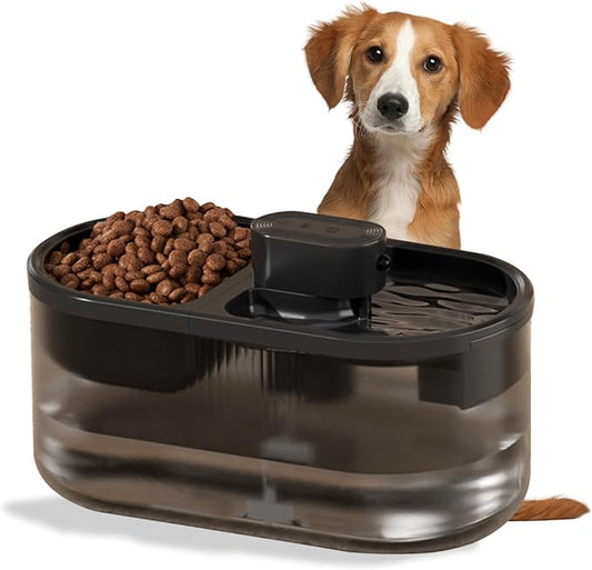 Smart 4.5L Pet Water Fountain: Automatic Dispenser with Quiet Pump for Dogs & Cats (Black)