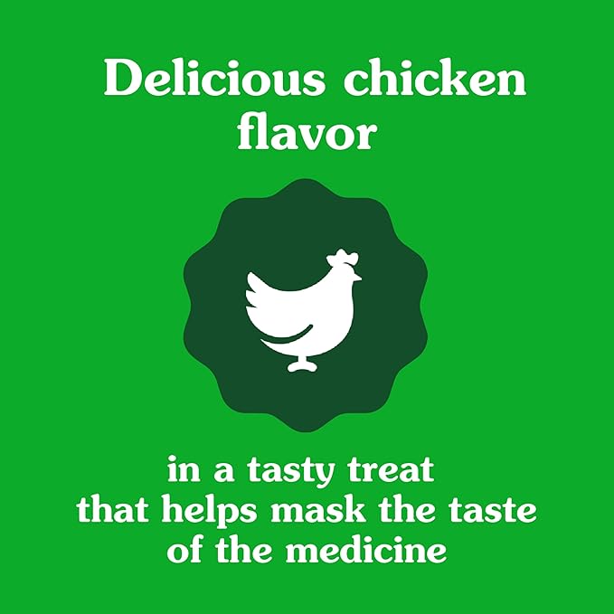 Greenies Feline Pill Pockets for Cats Soft Cat Treats, Chicken Flavor, 1.6 oz. Pouch, 45 Count