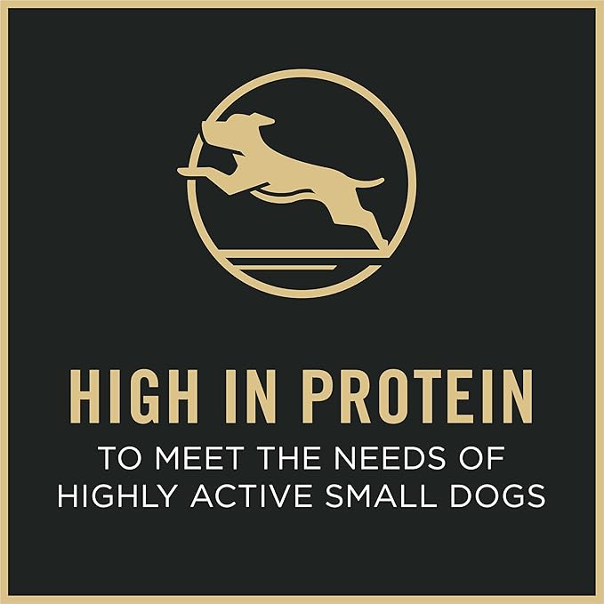 Purina Pro Plan Small Breed Dry Dog Food Chicken and Rice Formula With Guaranteed Live Probiotics - 6 lb. Bag